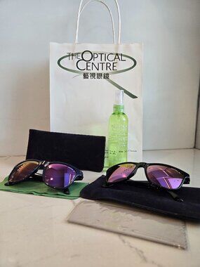 Youth Bolle Spectra blue mirror sunglasses - black or navy frame $35 each